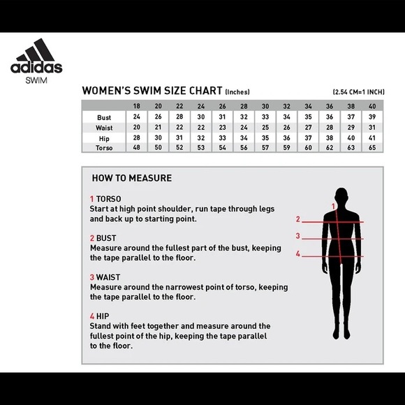 NEW Adidas Elevate Vortex Back Swimsuit in Black - Picture 4 of 6